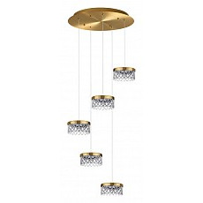 Подвесная люстра odeon light fivre ...